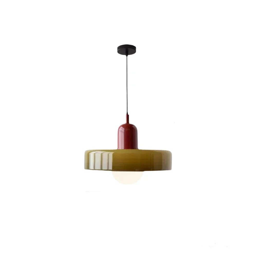 Velunis Elegant Scandinavian Glass Pendant E27