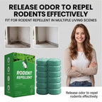 Peppermint Oil Rodent Deterrent Balls - 12 Pack Natural Home & Pet Safe
