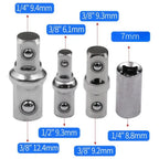 Offset Extension Adapter Socket Set – 4-Piece Impact Driver & Ratchet Compatible