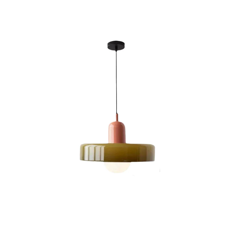 Velunis Suspension Verre Scandinave Élégante E27