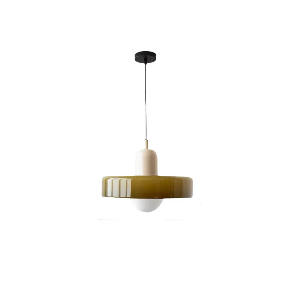 Velunis Suspension Verre Scandinave Élégante E27