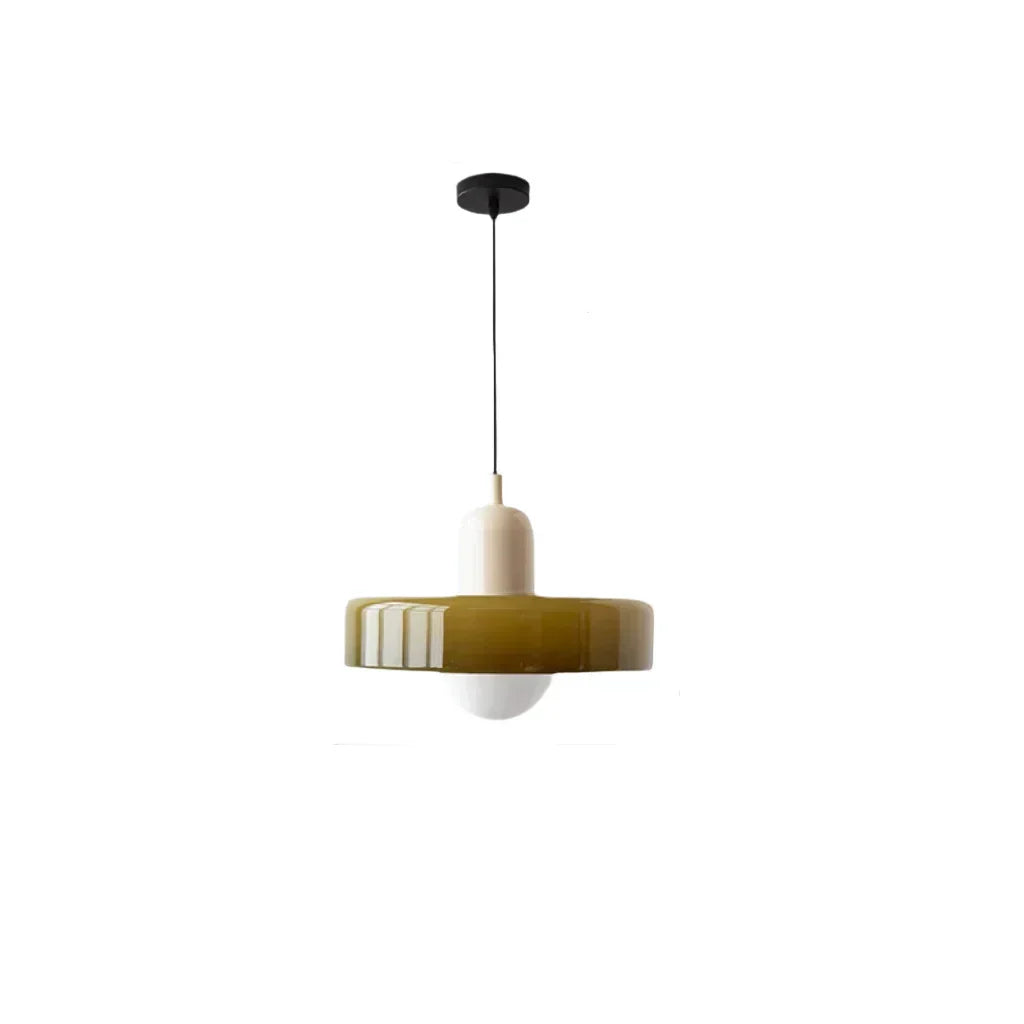 Velunis Elegant Scandinavian Glass Pendant E27