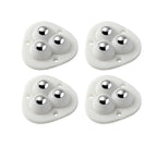 Self-Adhesive 360 Degree Furniture Caster Wheels - Heavy Duty Rollers