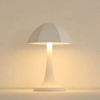 GlowMora Nordic Mushroom LED Table Lamp for Bedside and Home Decor