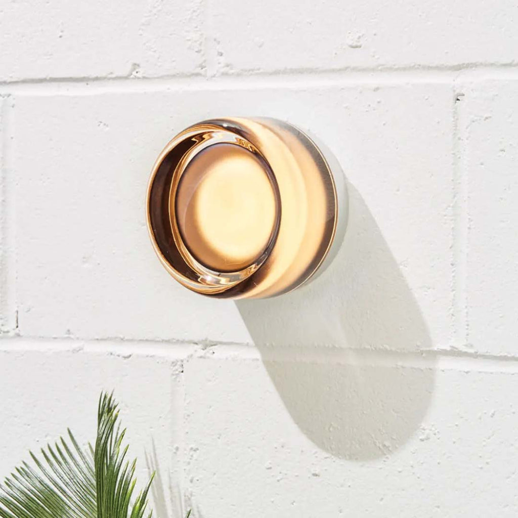AuraGlow Modern LED Glass Wall Light for Bathroom and Hallway