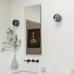 AuraGlow Modern LED Glass Wall Light for Bathroom and Hallway