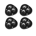 Self-Adhesive 360 Degree Furniture Caster Wheels - Heavy Duty Rollers