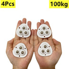 Self-Adhesive 360 Degree Furniture Caster Wheels - Heavy Duty Rollers
