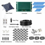 SolarBloom Automatic Solar Drip Irrigation System for Up to 50 Plants
