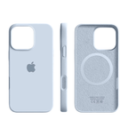 SilkenShield Magnetic Silicone Case for MagSafe Compatible iPhone