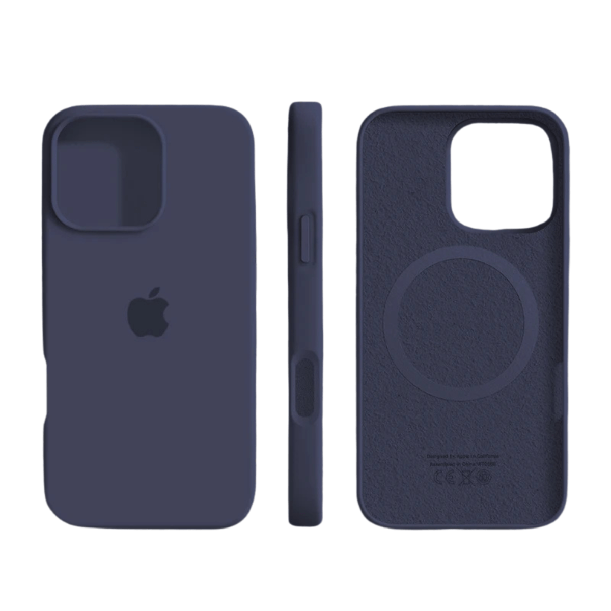 SilkenShield Magnetic Silicone Case for MagSafe Compatible iPhone