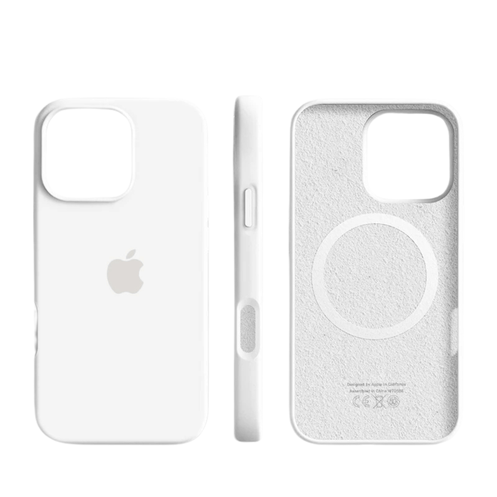 SilkenShield Magnetic Silicone Case for MagSafe Compatible iPhone