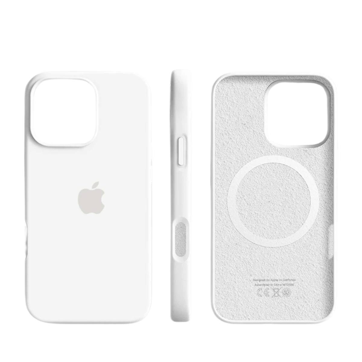 SilkenShield Magnetic Silicone Case for MagSafe Compatible iPhone
