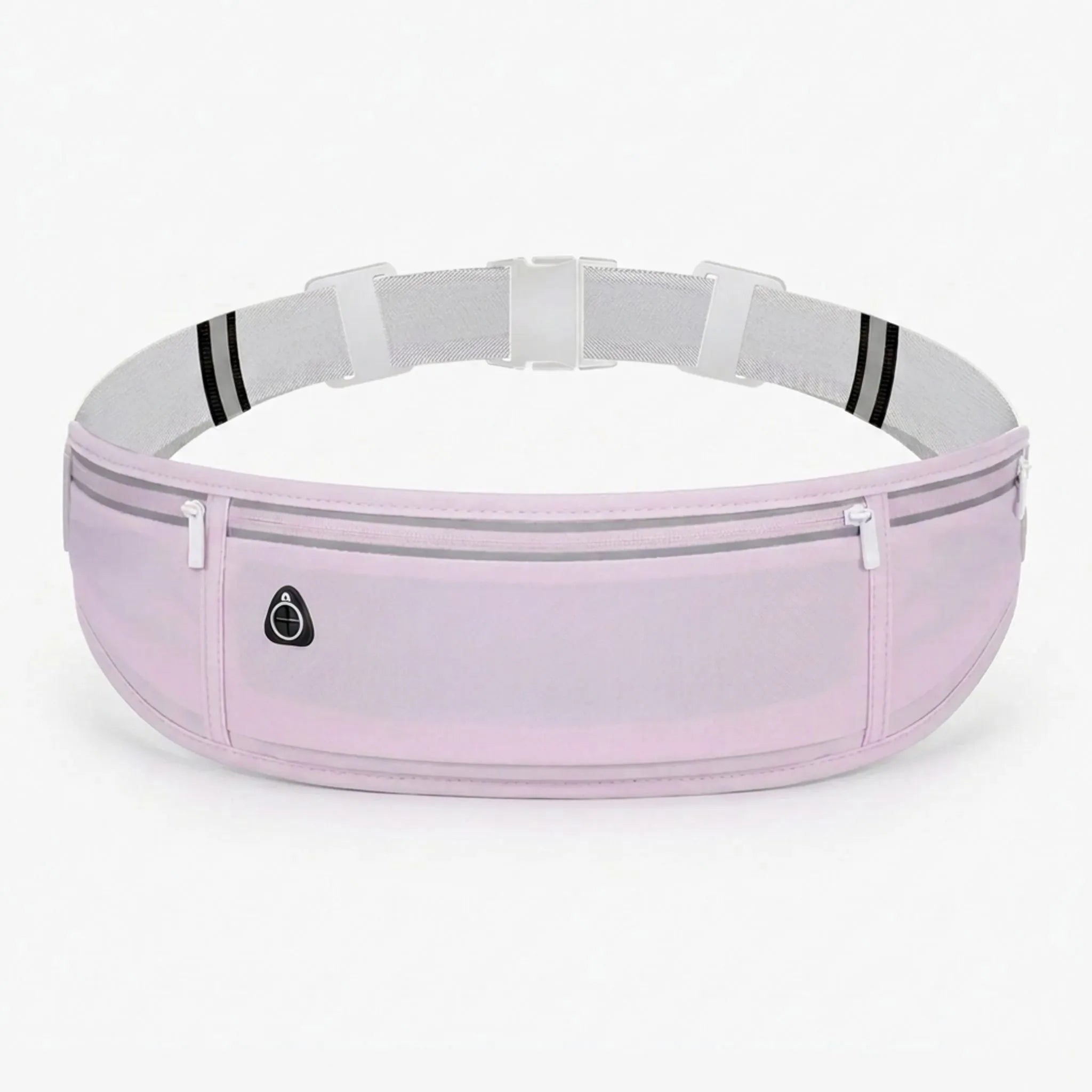 Compact Running Waist Pack with Reflective Accents