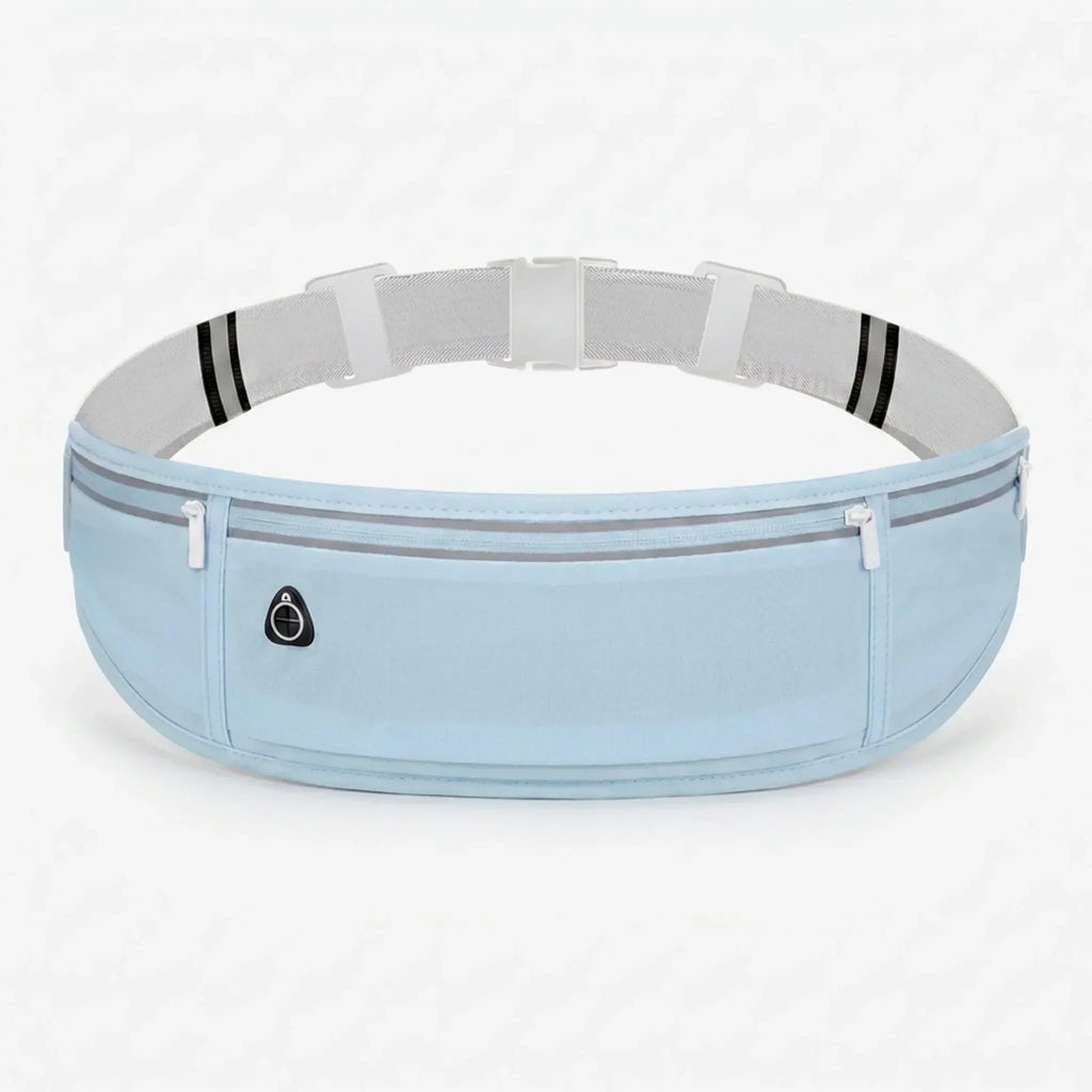 Compact Running Waist Pack with Reflective Accents