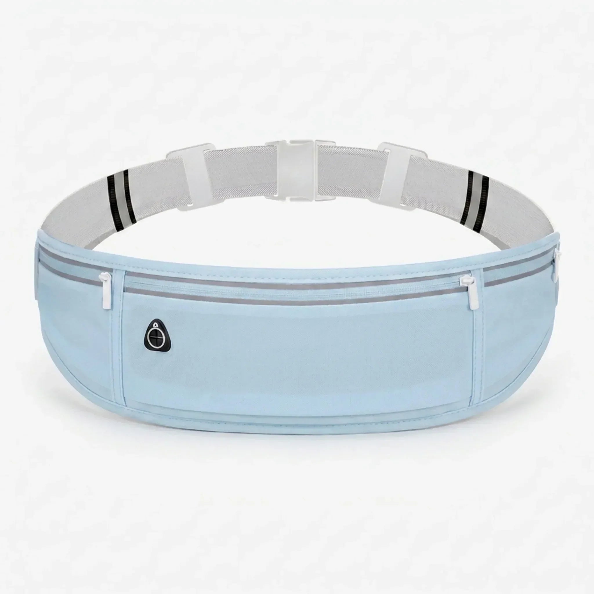 Compact Running Waist Pack with Reflective Accents