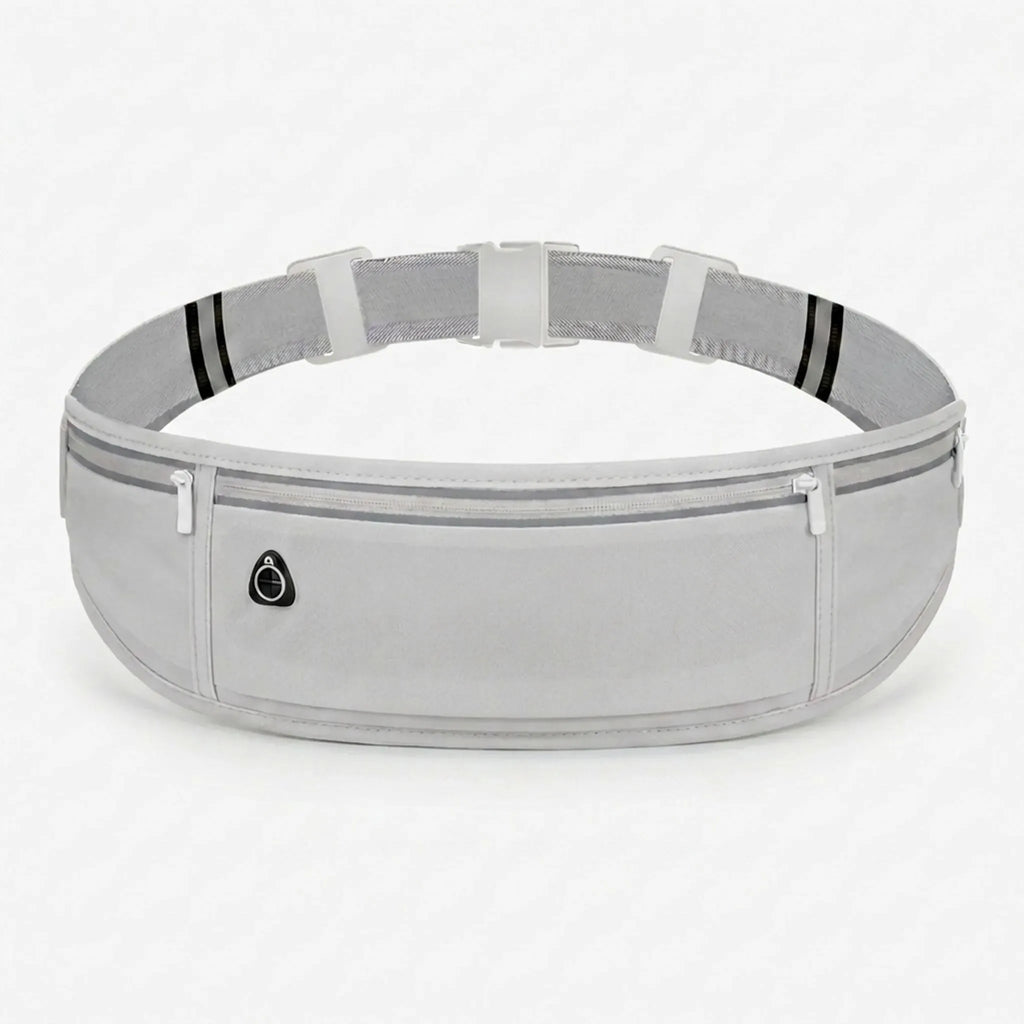 Compact Running Waist Pack with Reflective Accents