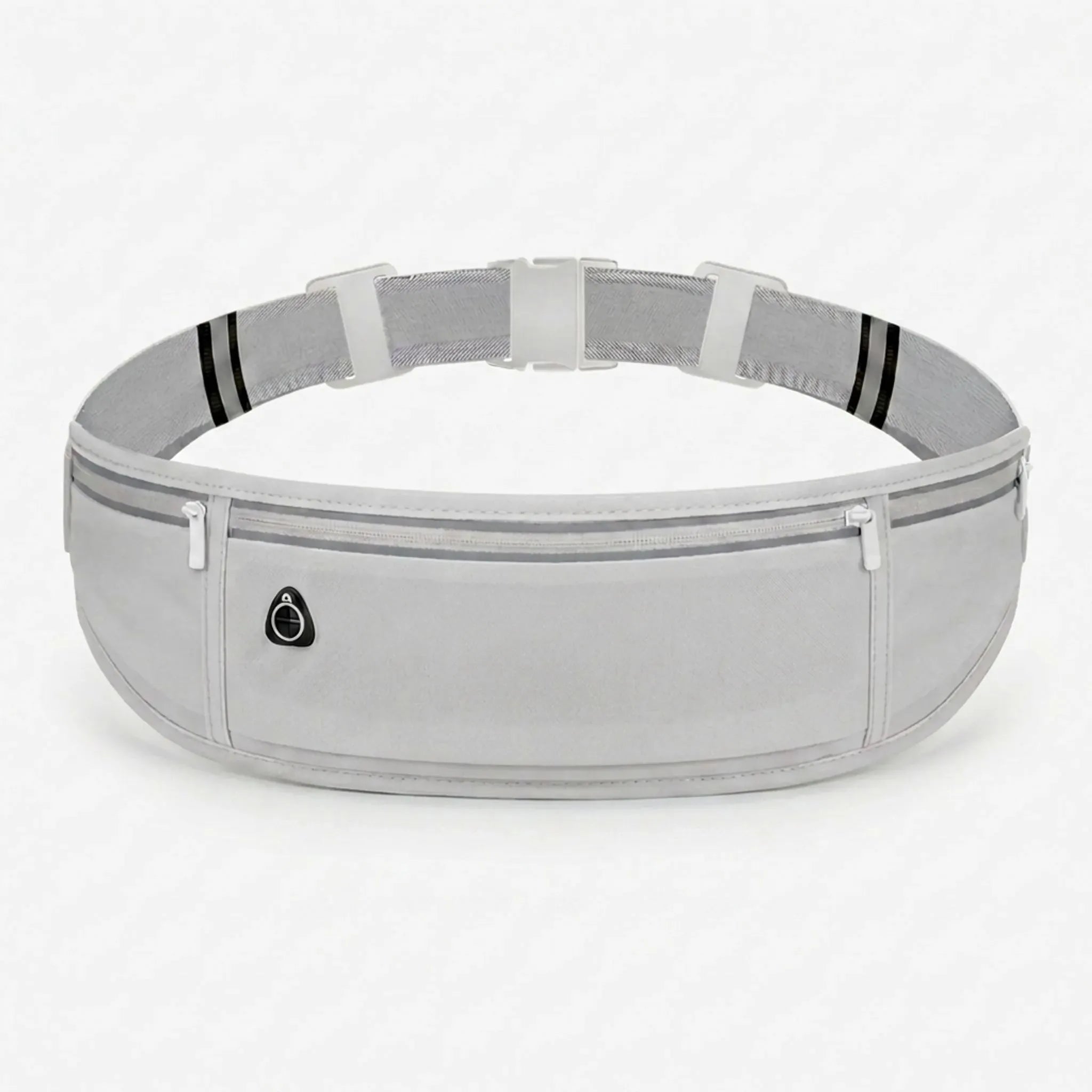 Compact Running Waist Pack with Reflective Accents