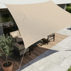 SunHaven Waterproof Rectangular Shade Sail Canopy for Patio and Garden