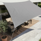 SunHaven Waterproof Rectangular Shade Sail Canopy for Patio and Garden