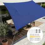 SunHaven Waterproof Rectangular Shade Sail Canopy for Patio and Garden