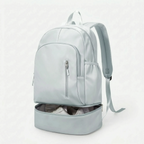 Dual-Compartment Activity Backpack with Shoe Storage