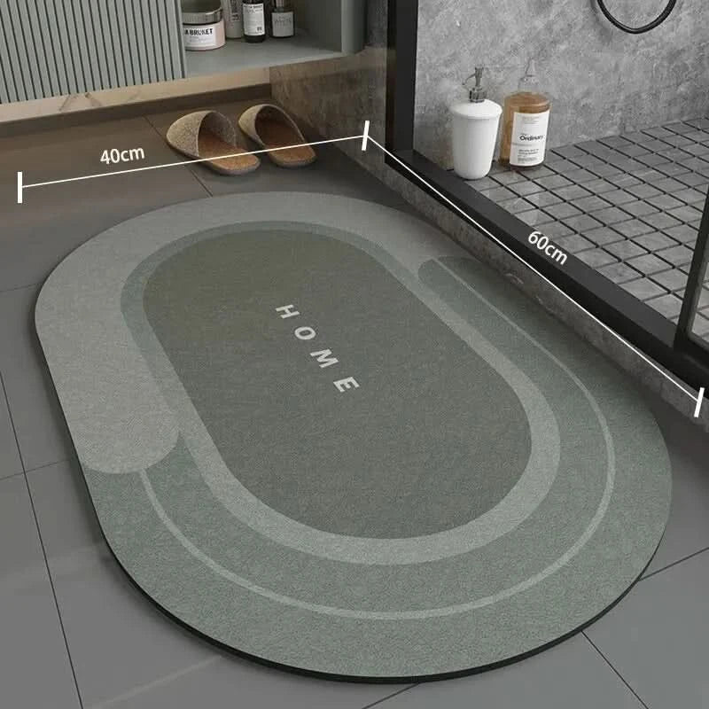 Premium Absorbent Non-Slip Bathroom Mat 40×60 cm