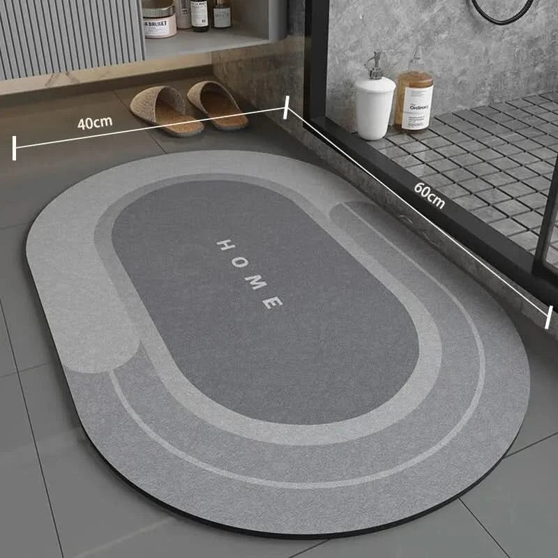 Premium Absorbent Non-Slip Bathroom Mat 40×60 cm