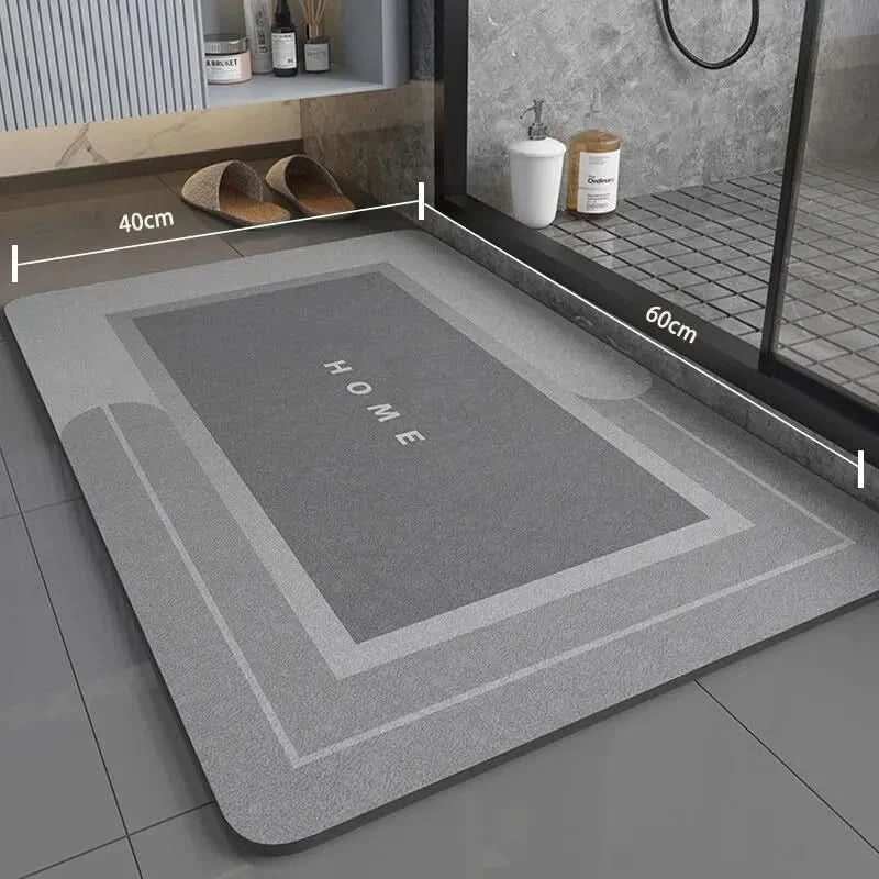 Premium Absorbent Non-Slip Bathroom Mat 40×60 cm