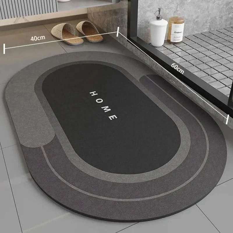 Premium Absorbent Non-Slip Bathroom Mat 40×60 cm