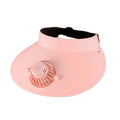 AirShade Sun Visor Cap with Rechargeable Cooling Fan