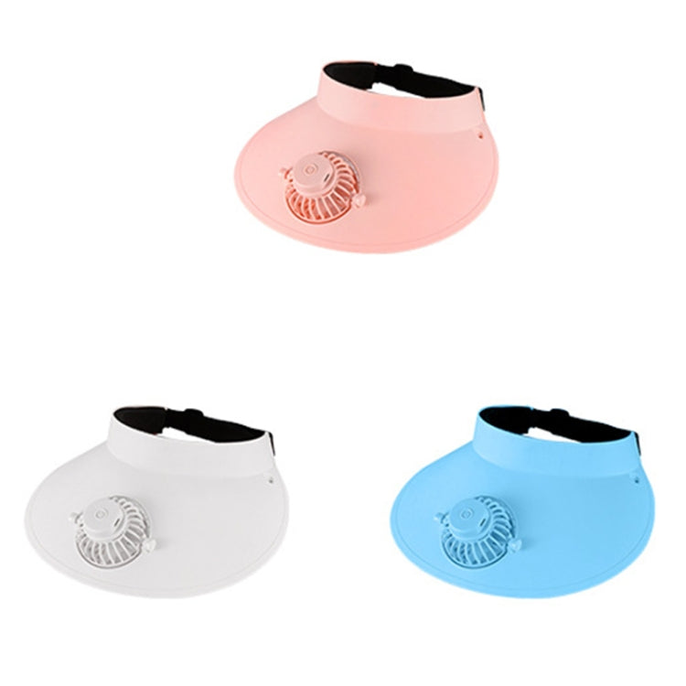 AirShade Sun Visor Cap with Rechargeable Cooling Fan