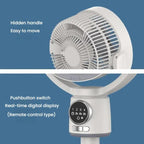 AeroHalo Rechargeable Pedestal Fan | 5-Speed Oscillating Floor Fan with Remote