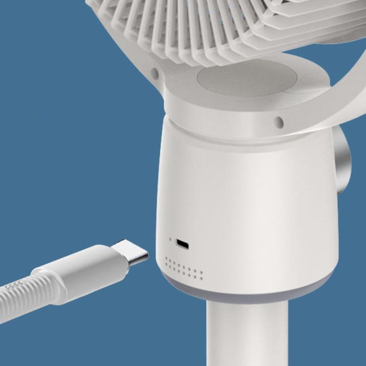 AeroHalo Rechargeable Pedestal Fan | 5-Speed Oscillating Floor Fan with Remote