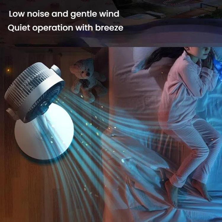 AeroHalo Rechargeable Pedestal Fan | 5-Speed Oscillating Floor Fan with Remote
