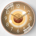 QuietAura Silent Wall Clock 20 cm Modern Home and Office Decor