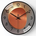 QuietAura Silent Wall Clock 20 cm Modern Home and Office Decor