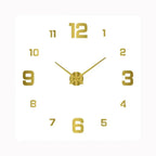 QuietAura Silent Wall Clock 20 cm Modern Home and Office Decor