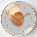 QuietAura Silent Wall Clock 20 cm Modern Home and Office Decor