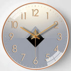 QuietAura Silent Wall Clock 20 cm Modern Home and Office Decor