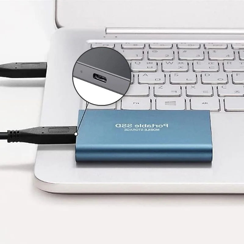 FlashVault Portable External SSD with USB 3.1 High Speed Storage
