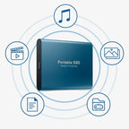FlashVault Portable External SSD with USB 3.1 High Speed Storage