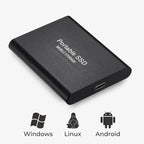 FlashVault Portable External SSD with USB 3.1 High Speed Storage