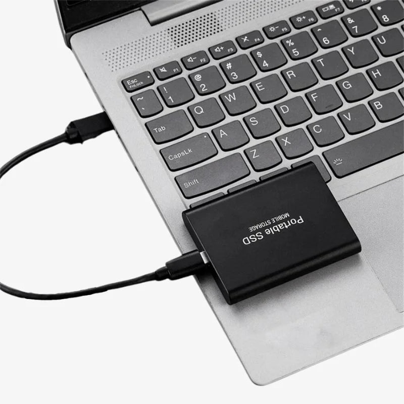 FlashVault Portable External SSD with USB 3.1 High Speed Storage