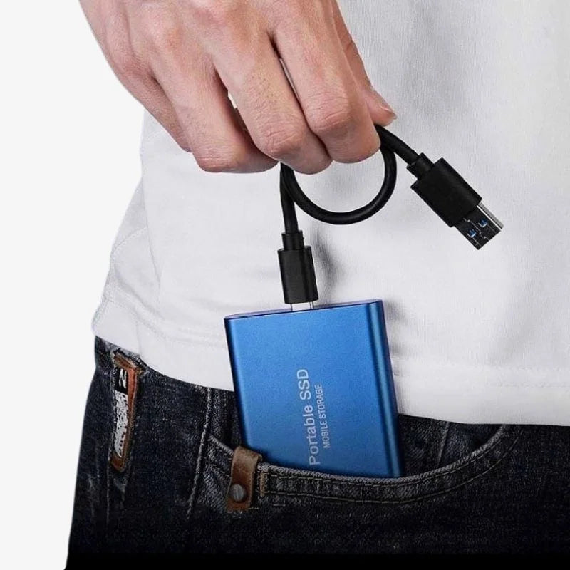 FlashVault Portable External SSD with USB 3.1 High Speed Storage