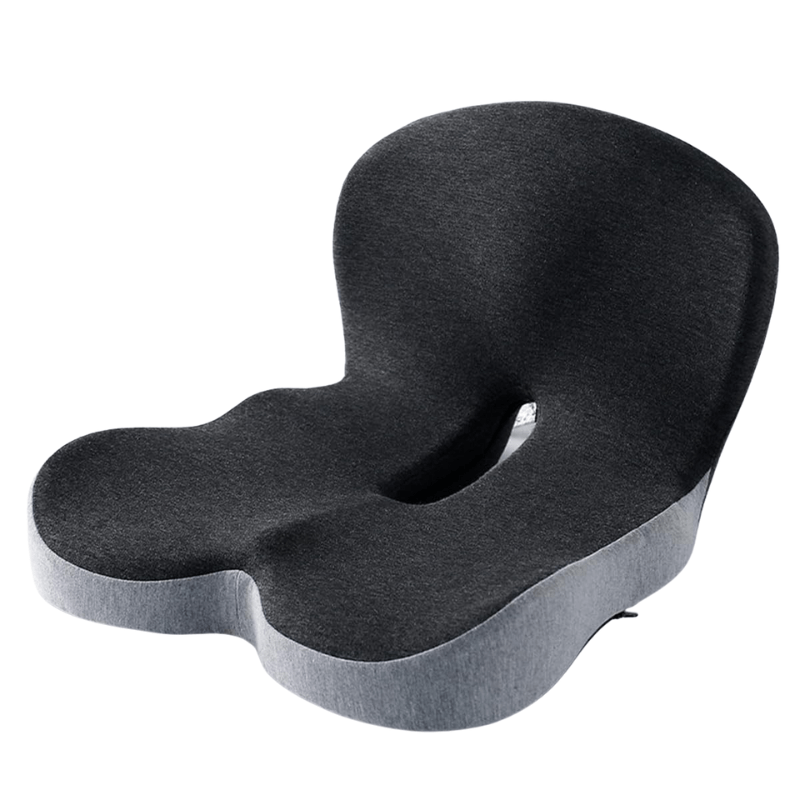 ErgoNest Memory Foam Seat Cushion with Washable Cover for Office Car