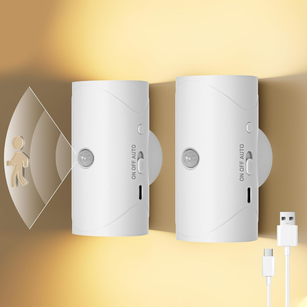 LumiSense Applique Murale LED avec Détecteur de Mouvement