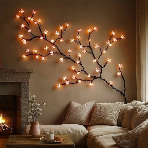 WillowGlow LED Wall Branch Light | Decorative Illuminated Wall Art