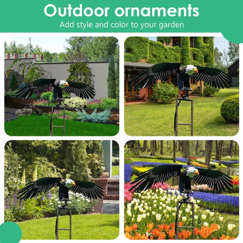 Aviora Metal Garden Wind Ornament Decorative Bird Garden Sculpture