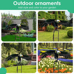 Aviora Metal Garden Wind Ornament Decorative Bird Garden Sculpture